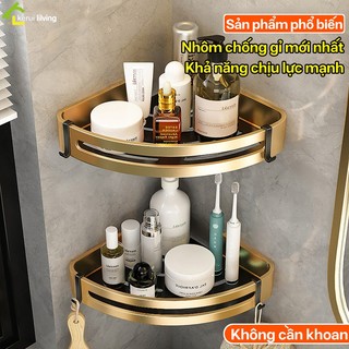 Kệ góc nhà tắm DION, khay để đồ, kệ đựng đồ cho phòng tắm, kệ để đồ đa năng, nhiều màu nhiều tầng