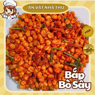 Bắp sấy khô bò lá chanh, ngô giòn xóc bò lá chanh