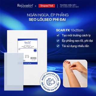 Miếng Dán Xẹp Sẹo Lồi / Phì Đại REJUVASKIN Scar FX 10x20cm