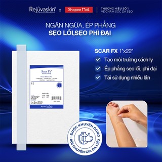 Miếng Dán Hỗ Trợ Xóa Mờ Sẹo Lồi / Phì Đại dành cho bụng REJUVASKIN Scar FX 2.5 x 55cm