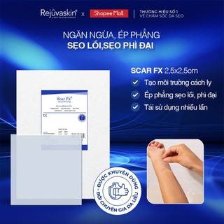 Miếng Dán Ngăn Ngừa Và Ép Sẹo Lồi / Phì Đại Scar FX 2,5cm x 2,5cm của Rejuvaskin
