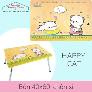 Bàn xếp học sinh xếp gọn 4 chân | bàn xếp sinh viên ngồi đất size 40*60 | nguyễn trường thắng folding table