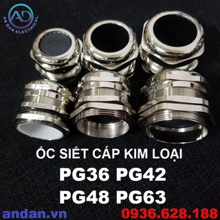 Ốc siết cáp kim loại pg thép không rỉ , inox pg36 pg42 pg48 pg63, đầu nối pg inox pg36, pg42, pg63