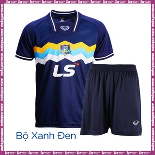 Bộ Thi Đấu Bóng Đá Futsal CLB Thái Sơn Nam 2024 Grand Sport Màu Xanh Đen