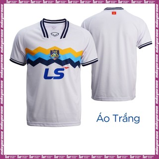 Áo Thi Đấu Bóng Đá Futsal CLB Thái Sơn Nam 2024 Grand Sport Màu Trắng