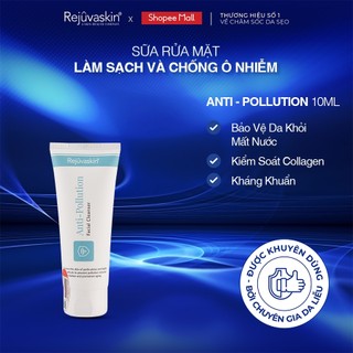 Sữa rửa mặt chống ô nhiễm REJUVASKIN 10ml