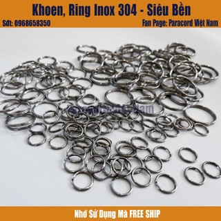Khoen edc inox 304 siêu bền