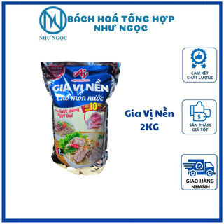 Gia vị nền ajinomoto cho món nước gói 2kg - bách hóa tổng hợp như ngọc