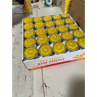 Đèn tealight 2h 4h vàng - đỏ