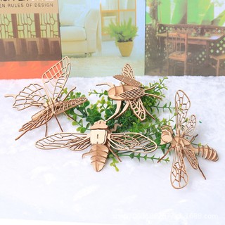 Đồ Chơi Lắp Ráp Mô Hình 3D Con Vật Bằng Gỗ
