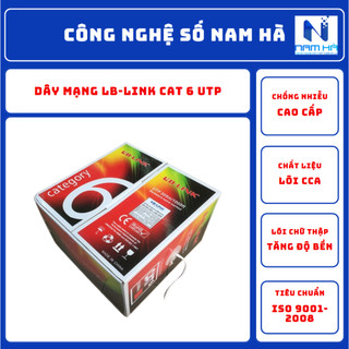Dây mạng lb-link cat 6 utp dài 305m màu trắng