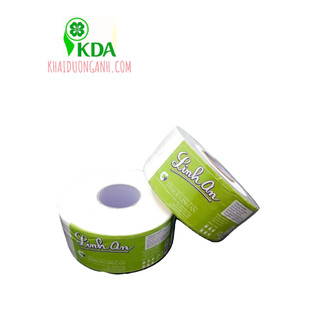 Giấy vệ sinh lớn cao cấp 3 lớp linh an 600gr - 700gr