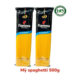Mỳ spaghetti Fiamma 500g - mỳ sợi nhập khẩu Ý làm mỳ trộn spaghetti