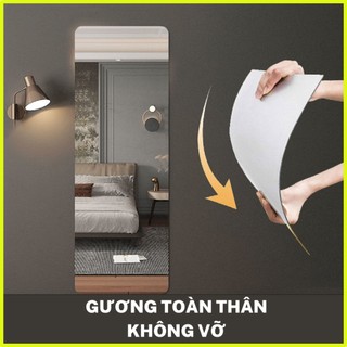 Gương Toàn Thân Dán Tường Dan Tủ Cao Cấp