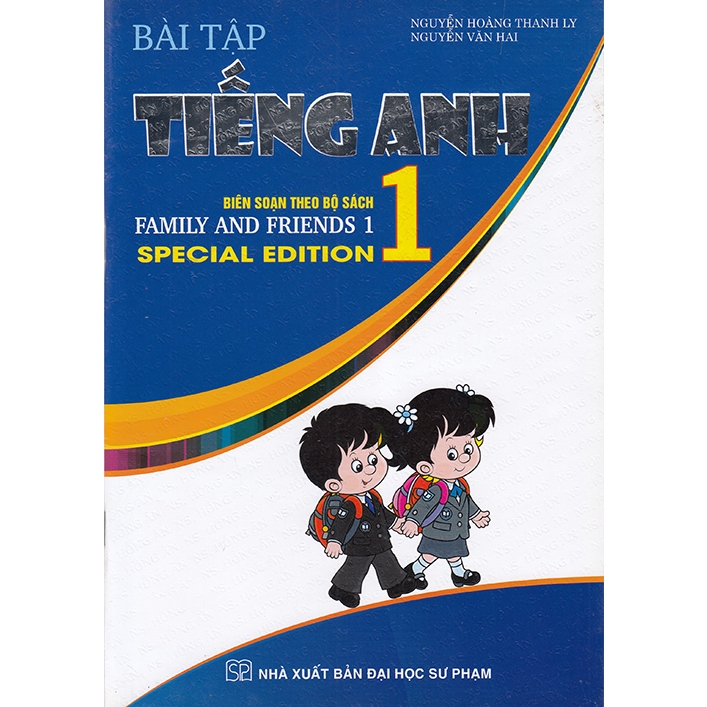 Sách - Bài tập Tiếng Anh 1 (Biên soạn theo bộ sách Family and Friends 1 Special edition) - HA (40000)