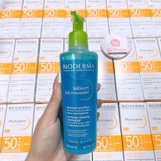 Sữa Rửa Mặt Bioderma Sebium Gel Moussant