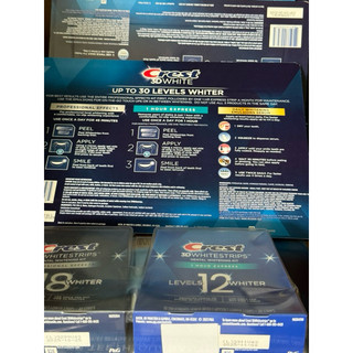 Dán trắng răng Crest 3D Whitestrips Professional & 1hour