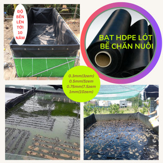BỂ BẠT HDPE ĐA NĂNG - KT: (3x2x1)m