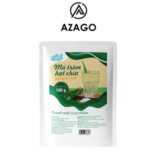Mủ trôm hạt chia đường phèn ciel gói 100g - azago