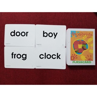 Flashcard - Fingerprint 1,2,3