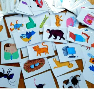 Flash card - Oxford Phonics World 1,2,3,4,5 (khổ A5, in 2 mặt, ép plastic)