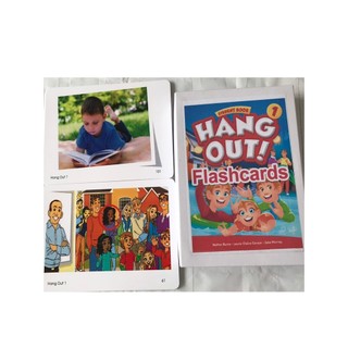 Flashcard - Hang Out (khổ A5, in 2 mặt, ép plastic)