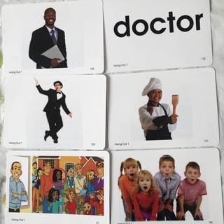 Flashcard - Hang Out (khổ A5, in 2 mặt, ép plastic)
