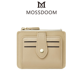 MOSSDOOM Ví đựng thẻ mini dành cho nữ đơn giản và di động
