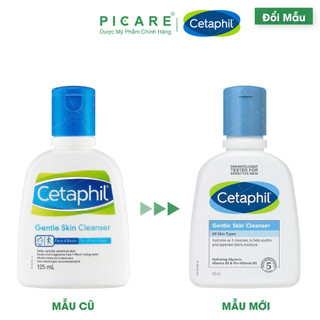 [HÀNG CHÍNH HÃNG] (125ml) Sữa rửa mặt dịu nhẹ cho mọi loại da CETAPHIL - Gentle Skin Cleanser MADE IN CANADA [GIÁ SỐC]