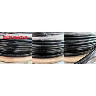 Cáp mạng liền nguồn lõi đồng kèm sợi đồng chống nhiễu và bọc bac