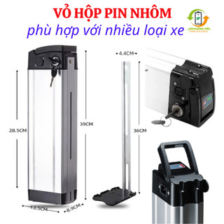 vỏ hộp đựng PIN nhôm phù hợp với nhiều loại xe đạp điện