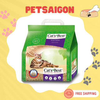 [CHÍNH HÃNG] LÓT Ổ VỆ SINH CAT'S BEST CHO MÈO - SMART PELLET - GÓI 10L~5KG