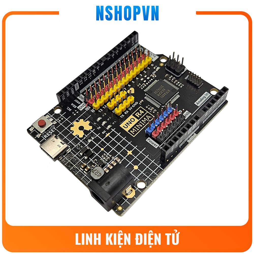 Arduino UNO R4 Minima (UNO R3 nâng cấp)