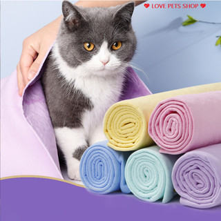 Khăn tắm cho Chó Mèo đa năng siêu thấm hút - Love Pets Shop
