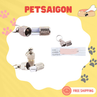 MỀ ĐAY VÒNG CỔ CHO CHÓ MÈO CHỨA THÔNG TIN