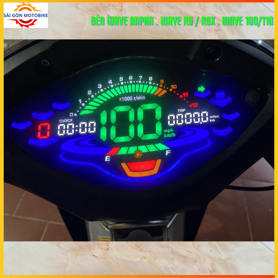 [ Có Bảo Hành ] Đồng hồ điện tử Wave Anpha, Wave RS,RSX,Wave100,Wave110