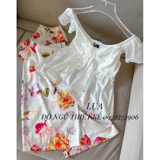 SET LỤA HOA CÁNH TIÊN THIẾT KẾ - NOIYLUA