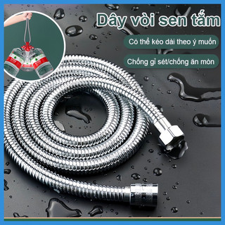 Dây sen tắm dây vòi xịt vệ sinh dây vòi hoa sen nhiều mẫu mã lựa chọn