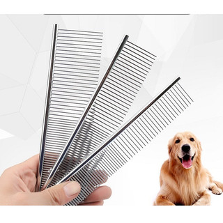 Lược inox lược chải lông gỡ rối cho thú cưng chó mèo hanpet