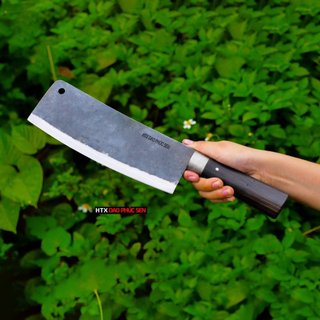 Dao phay chặt gà nhíp xe cán mun CG05M