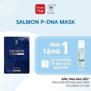 [Chính hãng iDr.Skin] Mặt nạ DNA cá hồi Salmon DNA Mask cấp ẩm và phục hồi chuyên sâu