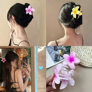 Kẹp Tóc Hoa Sứ Hàn Quốc loại 8cm ( hàng có sẵn)