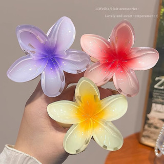 Kẹp Tóc Hoa Sứ Hàn Quốc loại 8cm ( hàng có sẵn)
