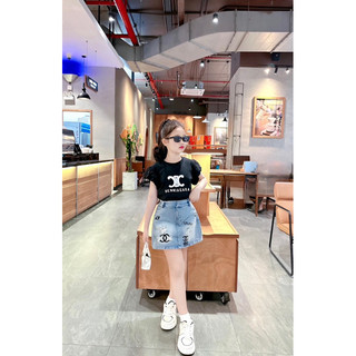 Sét Chân Váy Bò Bé Gái Size Đại (25-55kg)