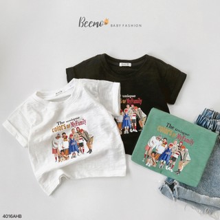 Áo phông in hình Family cho bé Beemo Chất liệu cotton xược co giãn, thấm hút mồ hôi siêu tốt B489