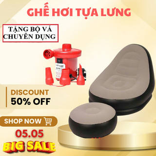 Ghế lười tựa lưng bơm hơi kiểu dáng hàn quốc,ghế lười bơm hơi loại cao cấp êm aí, ghế sofa hơi cao cấp,bảo hành 12 tháng