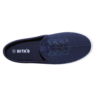 Giày thể thao nữ Bita's GVW.36 (Đen + Navy + Xám)