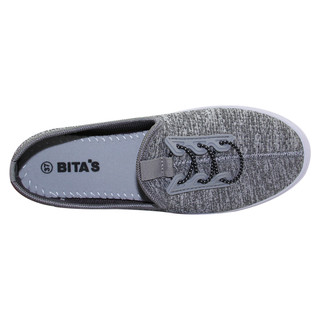 Giày thể thao nữ Bita's GVW.36 (Đen + Navy + Xám)