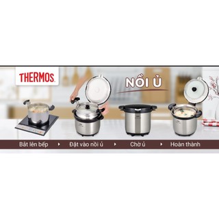 NỒI Ủ THERMOS (THỂ TÍCH 4.5 LÍT - MÀU BẠC)  DÒNG KBG - 4500
