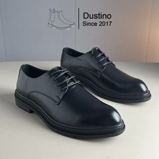 ( Form mới) Plain Derby da bò bản đế dày, giày derby classic men